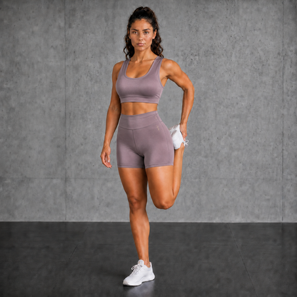 Conjunto Fitness Sculpt Energy Poliamida + Bolso