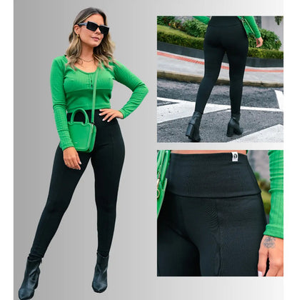Calça Legging Montaria Peluciada - INVERNO