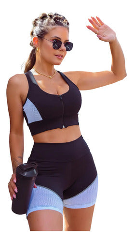 Conjunto Fitness Performance Zip