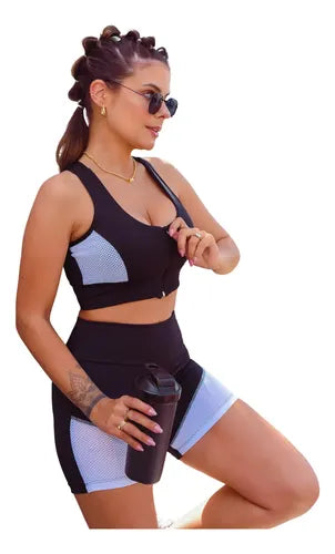 Conjunto Fitness Performance Zip